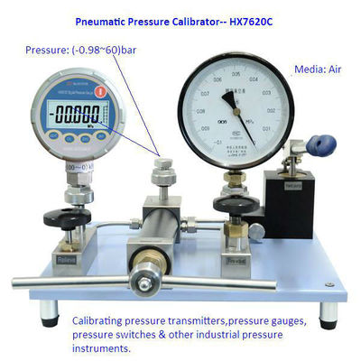 3 pcs Output HS721 Calibrazione pompa manuale pneumatica per aria media