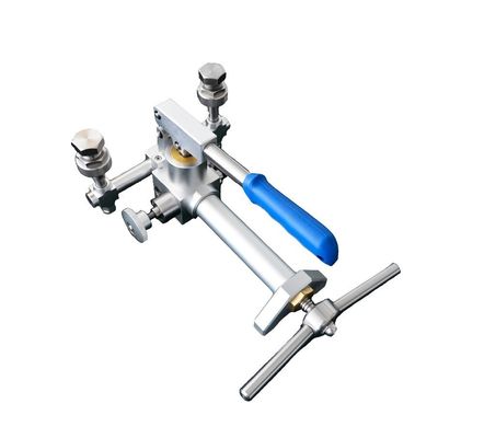 Pompa di prova di confronto pneumatica HS703 per media d'aria e peso di 2,7 kg per risultati accurati