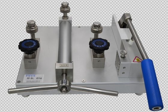 Calibrazione del manometro di precisione con comparatore pneumatico portatile HS721 e potenza dell'aria