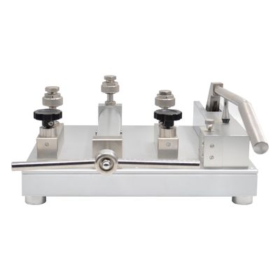 380 mm*380 mm*200 mm Dimensioni banco di prova pneumatico per la taratura del calibro