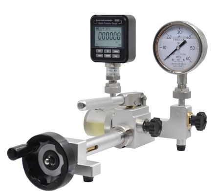 HS705 700bar Pompa portatile manuale di prova di pressione idraulica per letture accurate