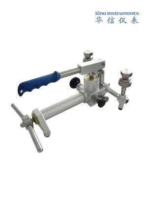 Pompa di calibrazione della pressione pneumatica portatile in acciaio inossidabile
