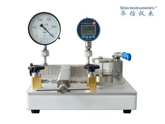 25 Pompa di prova ad alta pressione di olio trasformatore con risoluzione di regolazione di 1 kPa 1600bar