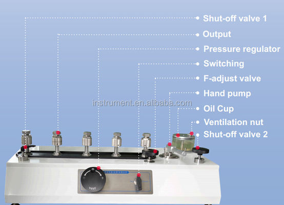 Bench di taratura elettrica 26 kg M20*1.5Female Connessione dimensione per il laboratorio di metrologia