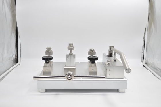 HS721 Comparatore di calibrazione della pressione pneumatica di tipo banco con intervallo di pressione -0,95-140 bar