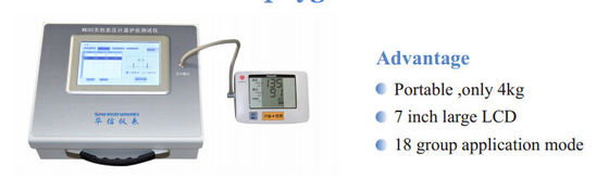 ME02 Calibratore sfigmomanometrico Simulazione della pressione sanguigna con 0-60kPa/0-450mmHg
