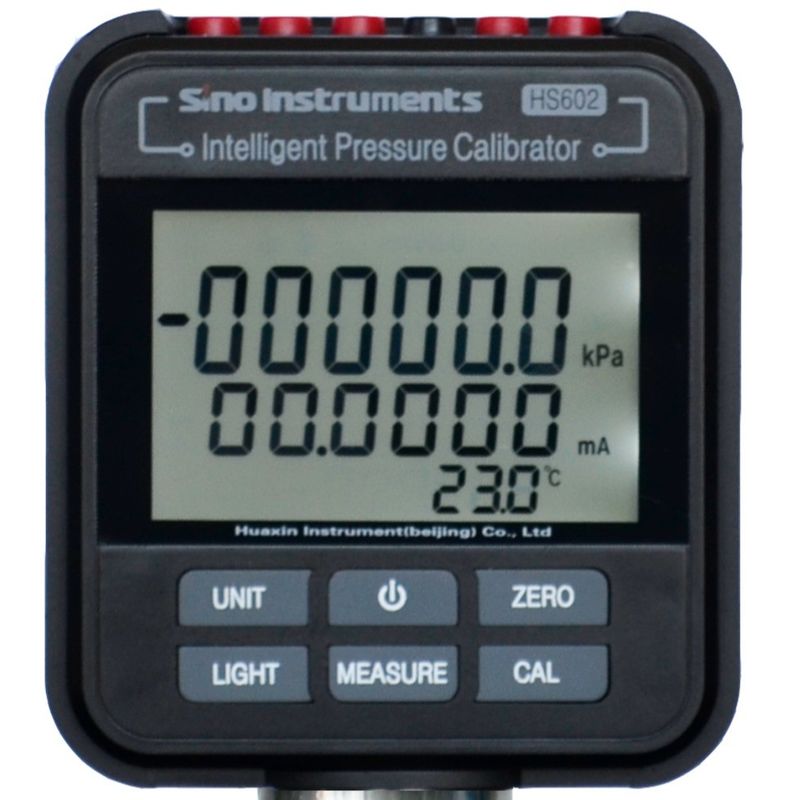 HS602 Calibratore di pressione intelligente 24V tensione e corrente 4-20mA per professionisti