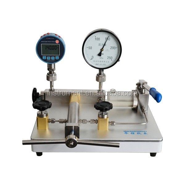 HS728 Pompa di confronto ad alta pressione 0-1200/1400bar Intervallo 0.1kPa Risoluzione di regolazione