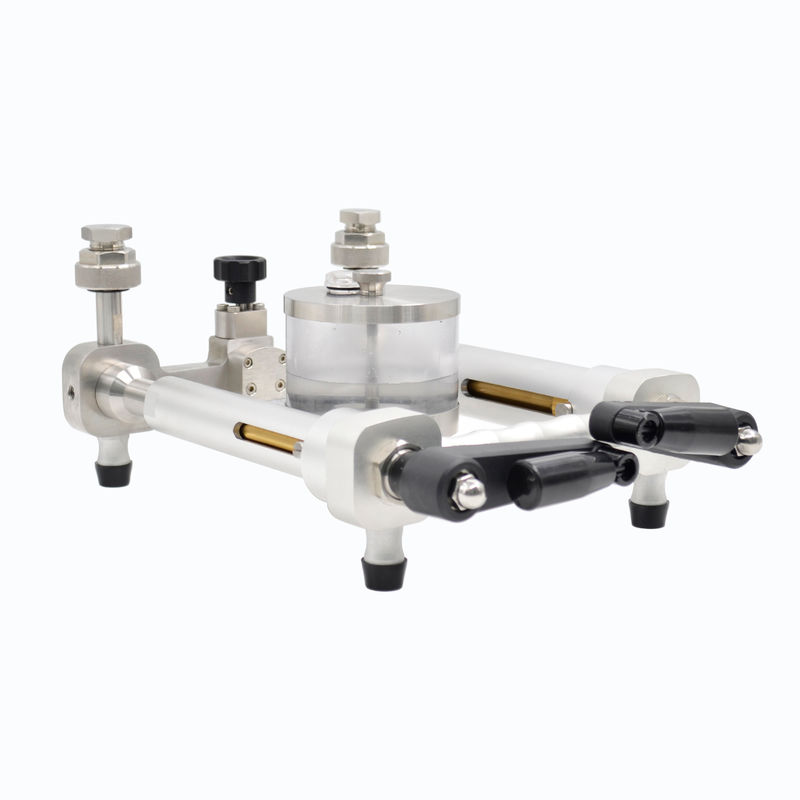 Regolare la risoluzione 0,1 kPa Pompa portatile di prova di pressione idraulica HS711A con 2,6 kg di peso